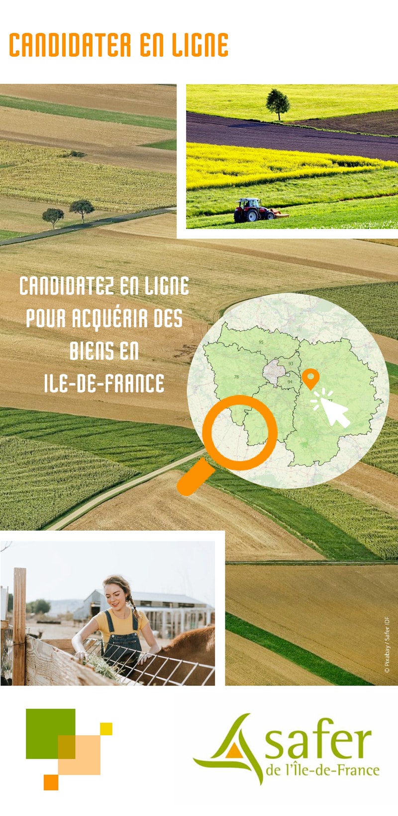 Plaquette : candidature en ligne